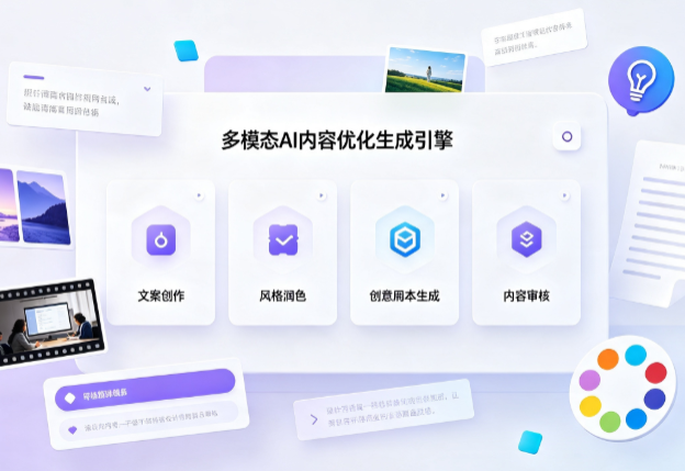 布尔津县AI智能内容优化创新 多模态生成技术丰富数字内容创作生态