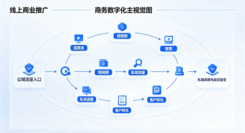 布尔津县线上商业推广怎么做？全域流量闭环搭建与低成本转化实战指南